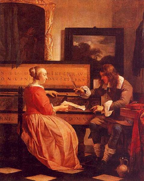 Gabriel Metsu The Music Lesson